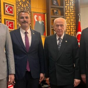 MHP Adıyaman heyetinden Devlet Bahçeli’ye ziyaret