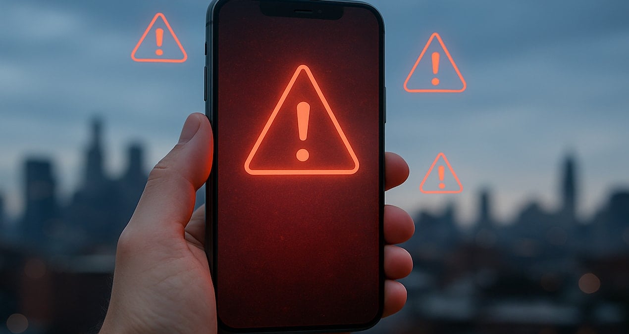 milyonlarca kisinin cep telefonunda ayni anda yuksek sesli sirenler calacak PP45TDmD