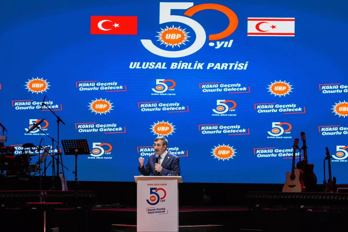 cumhurbaskani yardimcisi yilmaz ubpnin 50 kurulus yil donumunde konustu PAtZeai1.jpg