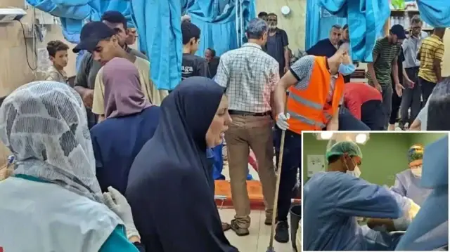 sinir tanimayan doktorlar duyurdu gazzede kismen islevsel olan hastanelere dahi ulasilamiyor MIAyiK52