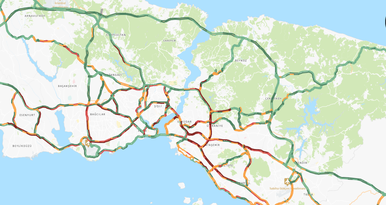 yagmur istanbul trafigini kilitledi ise gidenler yolda kaldi VY5tNtm9