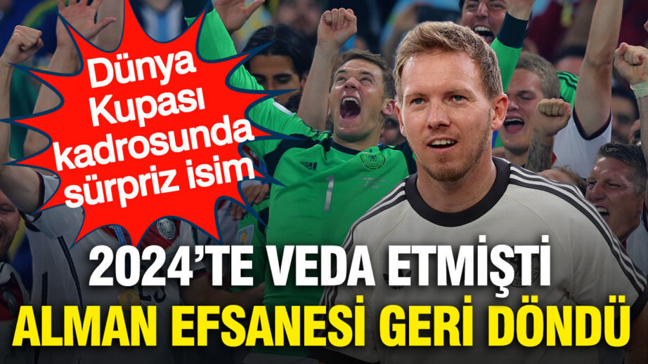 2026 Dünya Kupası İçin Geri Dönen Alman Efsanesi: Manuel Neuer