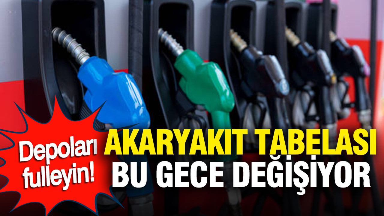 Akaryakıt Fiyatları Bu Gece Güncelleniyor: Depolarınızı Doldurun