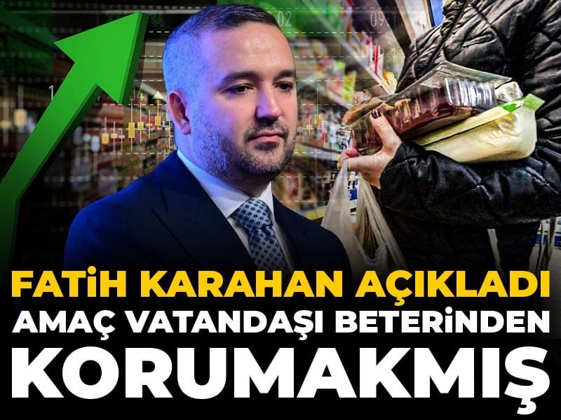 Fatih Karahan: Amaç, Dar Gelirli Vatandaşı Korumak